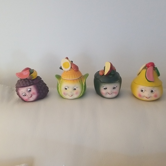 Vintage, collectible anthromorphic jars. Candle. - Picture 14 of 15